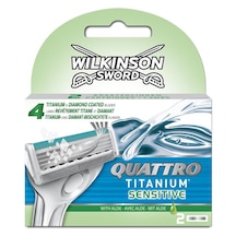 Wilkinson Sword Quattro Titanium Sensitive 2 Yedek Kartuş Toptan