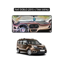 Fıat Doblo 2015+ Tam Kapalıtorpido Koruma Halısı Siyah Kenar