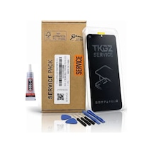 Tkgz - Oppo A53 İle Uyumlu Lcd Ekran Dokunmatik Servıce Pack Lcd +b-7000 + Tamir Kiti