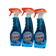 Puskur Cam Temızleyıcı 500 Ml Sprey 3 Lü