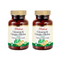Balen Ginseng & Ginkgo Biloba 720 MG 120 Tablet 2 Adet