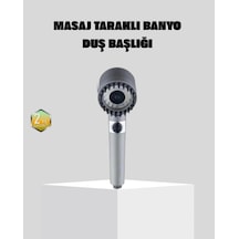 Zenvia Yüksek Basınçlı Masajlı Duş Başlığı Su Tasarruflu Znv2026 Çok Renkli