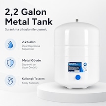 2,2 Galon Metal Su Arıtma Tankı 308693001