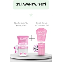 Hyaluronic Acid & Moisturizing Face Gym Pembe 80 Ml - Body Gym Pembe 120 Ml
