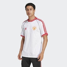 Adidas Jf0376 Mufc A Jsy 91 Erkek T-shirt Beyaz