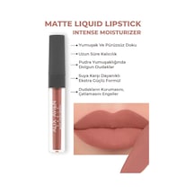 Uzun Süre Kalıcı Kadifemsi Kuruma Yapmayan Mat Likit Ruj - Matte Liquid Lipstick 502 Peachy Nude Belirtilmemiş