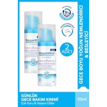 Bepanthol Derma Yoğun Nemlendirici Gece Bakım Kremi 2 x 50 ML
