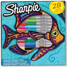 Sharpie Markör Permanent Fine 28 Li Balık 2061125