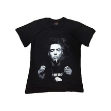 Stoned&Fame Unisex Siyah Andy Bıersack Baskılı T-shirt SIYAH