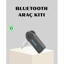 Hubrendy Tekno Bluetooth Araç Kiti Aux Mp3 Çalar Kablosuz Eller Serbest Cihaz
