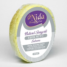 Nida Doğal Süngerli Eşek Sütü Sabun 100 G