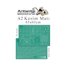 Kesim Matı A2 45x60 Cm Çift Taraflı 1 Adet Çizim Matı Kesme Madı Kesim Tablası Kesim Altlığı