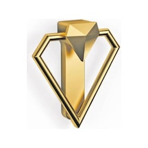 Düğme Diamond Mat Altın