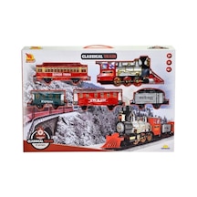 1553 Klasik Tren Seti Sesli Ve Işıklı 22 Parça - Ccgx-890675 1 Adet