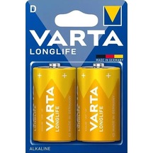 Varta Longlife Power Alkalin Büyük Boy D Pil 2'li Paket