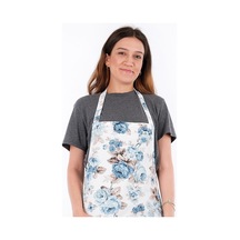 Petra Mutfak Önlüğü Mavi Gül