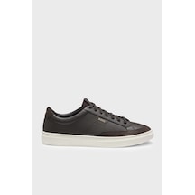 Boss Süet Detaylı Sneaker Ayakkabı Erkek Ayakkabı 50568536 201 Kahve