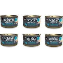 Schesir After Dark Pate Tavuk Ve Bıldırcın Yumurtalı Kedi Konserve 80 Gr. X 6 Adet