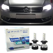 Vw Passat B7 Led Xenon Sis Farı Ampulü H8 Access Yeni Seri Beyaz