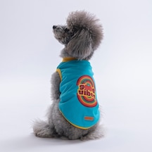 Turquoise-turkuaz Good Vibes Tişört Kedi Köpek Tişörtü-kedi Köpek Kıyafeti