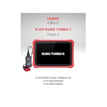 Launch X-431 Euro Turbo Iı Paket 2 Arıza Tespit Cihazı