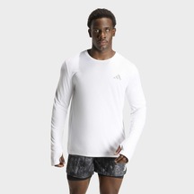 Adidas Adi365 Running Essentials Erkek Beyaz Koşu Sweatshirt Ke8425