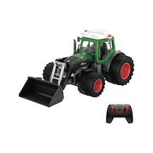 Oyuncak 2.4ghz Uzaktan Kumandalı 1:24 Ölçek Şarjlı Rc Traktör Forklift Aparatlı - Oyuncak Kepçe Traktör Kepçe Aparatlı