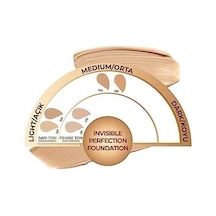 Cosmetics Invisible Perfection 180 Warm Sand Fondöten 2 Paketi 0