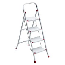 Saraylı 4 Basamaklı Pratik Metal Merdiven Saraylı 4 Basamaklı Pratik Metal Merdiven