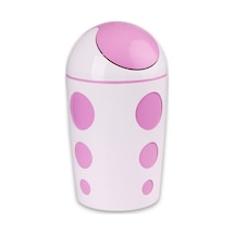 Flora Punto Çöp Kovası 8 Lt. F374 Soft Pembe