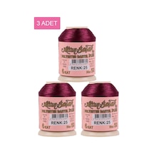 3 Adet Altınbaşak Oya Ve Dantel İpi 20 Gr - Royaleks - No: 025