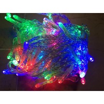 Bahçe Dekoru İçin Sıralı Rgb Led Işık Seli 10mt