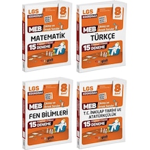Gizli 2026 8. Sınıf Lgs Matematik + Türkçe + Fen + İnkılap Meb Çıkmış Ve Örnek Sorular Seti 4 Kitap