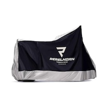 Motorcycle Cover Rebelhorn Cover Iı Black/sılver