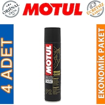 Motul P2 Brake Clean Sprey 400 Ml Fren Balata Temizleyici 4 Adet