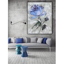 Yağlı Boya Tablo %100 El Yapımı 70cmx85cm Çiçek Soyut