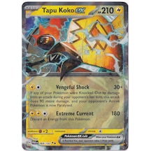 Tapu Koko Ex Holo 68 - Pokemon Paradox Rift - Pokemon Kartı Mint