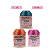 3 Adet Altınbaşak Oya Ve Dantel İpi 20 Gr - Royaleks - No: 244 - 465 - 023