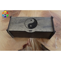 Hediye, Değerli Taş, Pandül & Takı Kutusu Kalem Boy Yin Yang