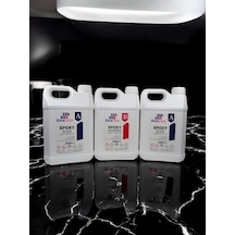 Woodpox 15 KG Ahşap Şeffaf Epoksi Rçine Yüksek döküm 3 CM