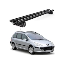 Pençe Peugeot 307 Sw 2001-2008 Uyumlu Siyah Ara Atkı Port Bagaj Tavan Barı