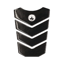 Grippatch Yamaha, Bmw, Honda Motosikletler İle Uyumlu Kaydırmaz 6d Karbon Tank Pad, Tank Girp Gc02