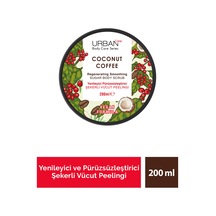 Coconut Coffee Yenileyici Ve Pürüzsüzleştirici Peelingli Vücut Peeling 200 Ml-vegan