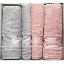Blossom Best Set Hamam Set Pembe - Gri Pembe - Gri