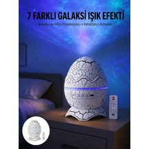 Gece Lambası Yumurta Işık Speaker Yeni Nesil Dinozor Yumurtası Görünümlü Renkli