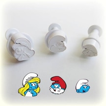 Şirinler Mini Enjektör 3Lü Set