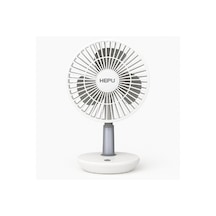 Hepu Hp-f880 Şarjlı Masaüstü Fan 4000mah Led Işıklı Kablosuz Type-c Fan