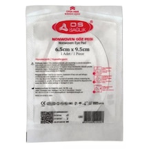Ds Plus Nonwoven Göz Pedi 6,5 X 9,5 Cm Tekli
