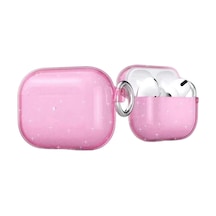 Movenchy Apple Uyumlu Airpods Pro 2 2.nesil Shell Kılıf - Pembe Çok Renkli