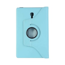 Zore Galaxy Tab S4 T830 Uyumlu Dönebilen Standlı Kılıf-mavi Açık